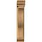 Ekena Millwork Funston Traditional Rough Sawn Bracket w/ Offset Brace, Western Red Cedar, 6"W x 20"D x 32"H BKT0604X20X32FST01RWR - alternate 3